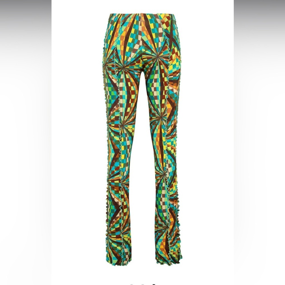 SIEDRÉS

Mult Kaleidoscope Printed Knit Pants W/ Contrast Stitching - Picture 3 of 7